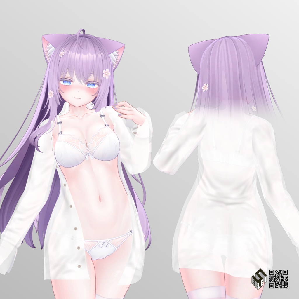 【萌用】 開き彼シャツ - Open Dress Shirt - for Moe