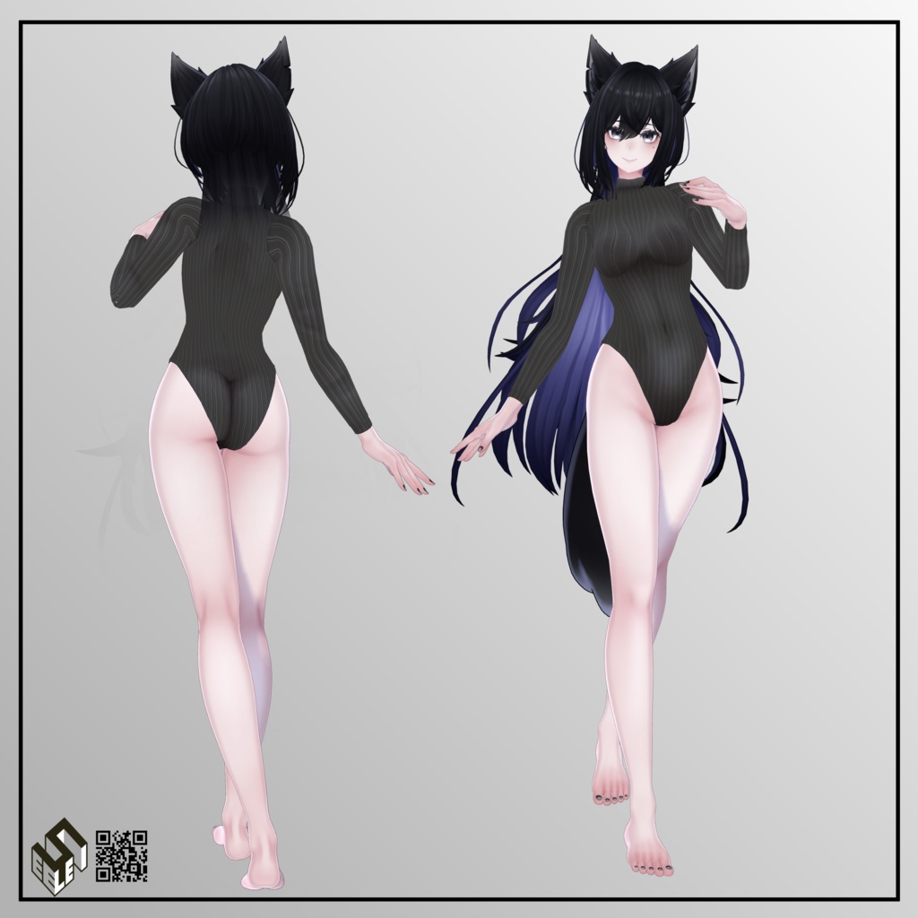 【ラシューシャ用】パンク Frei/ レオタードセーター Punk Frei/ Leotard Sweater - for Lasyusya