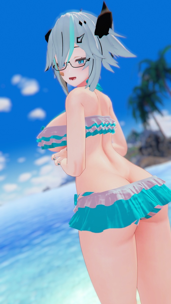 【桔梗用】フリフリビキニ - Frill Bikini - for Kikyo