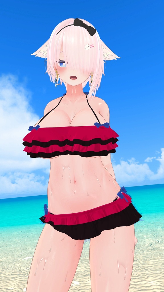 【桔梗用】フリフリビキニ - Frill Bikini - for Kikyo