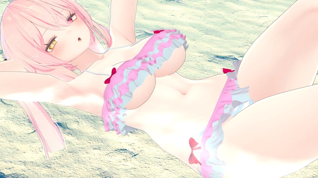 【セレスティア用】フリフリビキニ - Frill Bikini - for Selestia