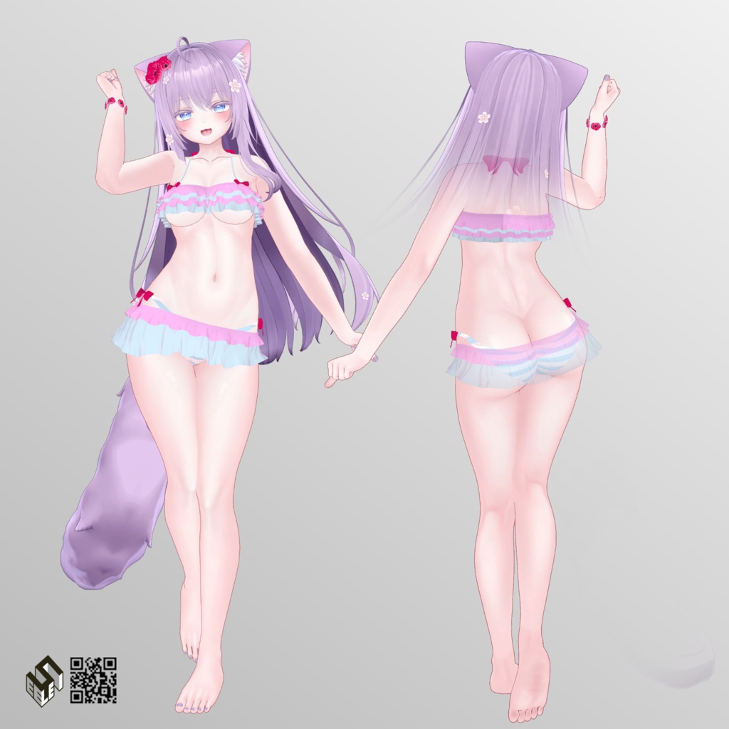 【萌用】フリフリビキニ - Frill Bikini - for Moe