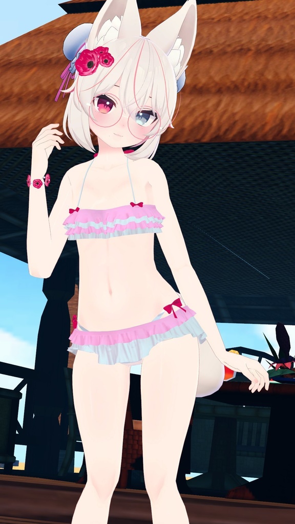 【カリン用】フリフリビキニ - Frill Bikini - for Karin