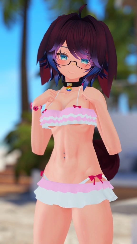 【竜胆用】フリフリビキニ - Frill Bikini - for Rindo