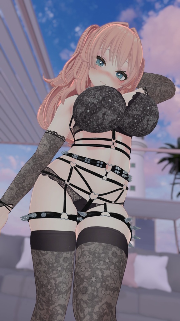 【セレスティア用】ボディーハーネス『ゲファー』 - Body Harness『Gefahr』 - For Selestia