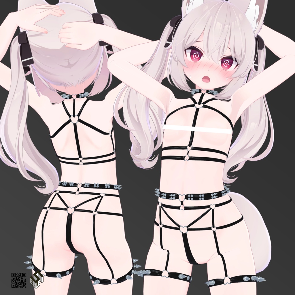 【カリン用】ボディーハーネス『ゲファー』 - Body Harness『Gefahr』 - For Karin