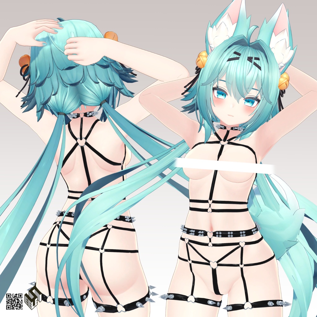 【竜胆用】ボディーハーネス『ゲファー』 - Body Harness『Gefahr』 - For Rindo