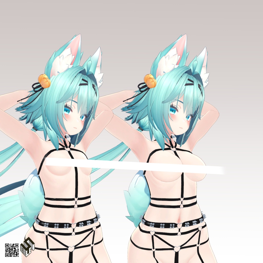 【竜胆用】ボディーハーネス『ゲファー』 - Body Harness『Gefahr』 - For Rindo