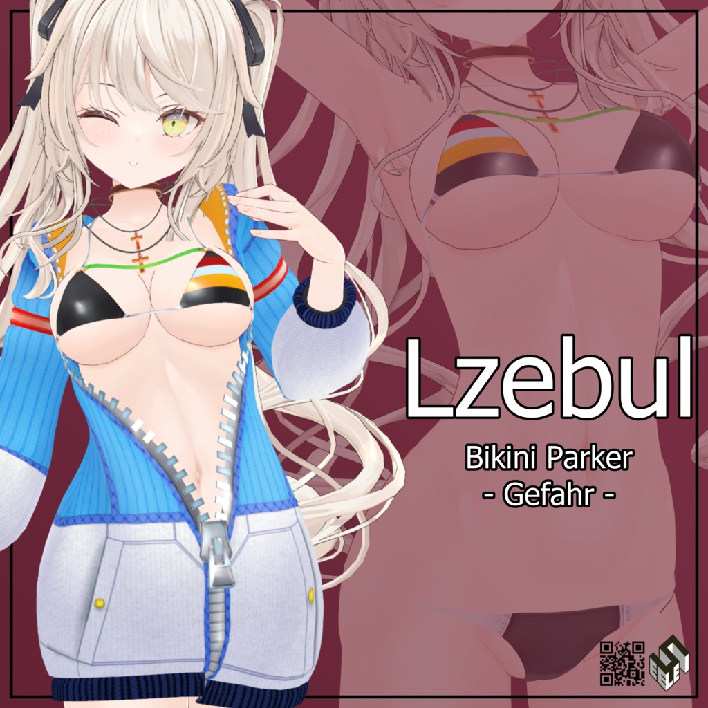 【ルゼブル用】ビキニパーカー - Bikini Parker - for Lzebul