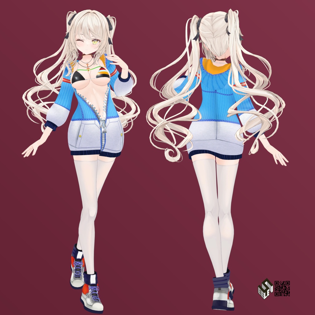 【ルゼブル用】ビキニパーカー - Bikini Parker - for Lzebul