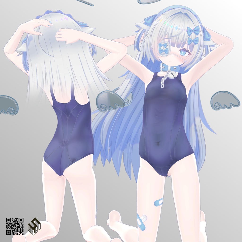 【あのめあ用】セーラースクール水着 - Sailor School Swimsuit - for Anomea