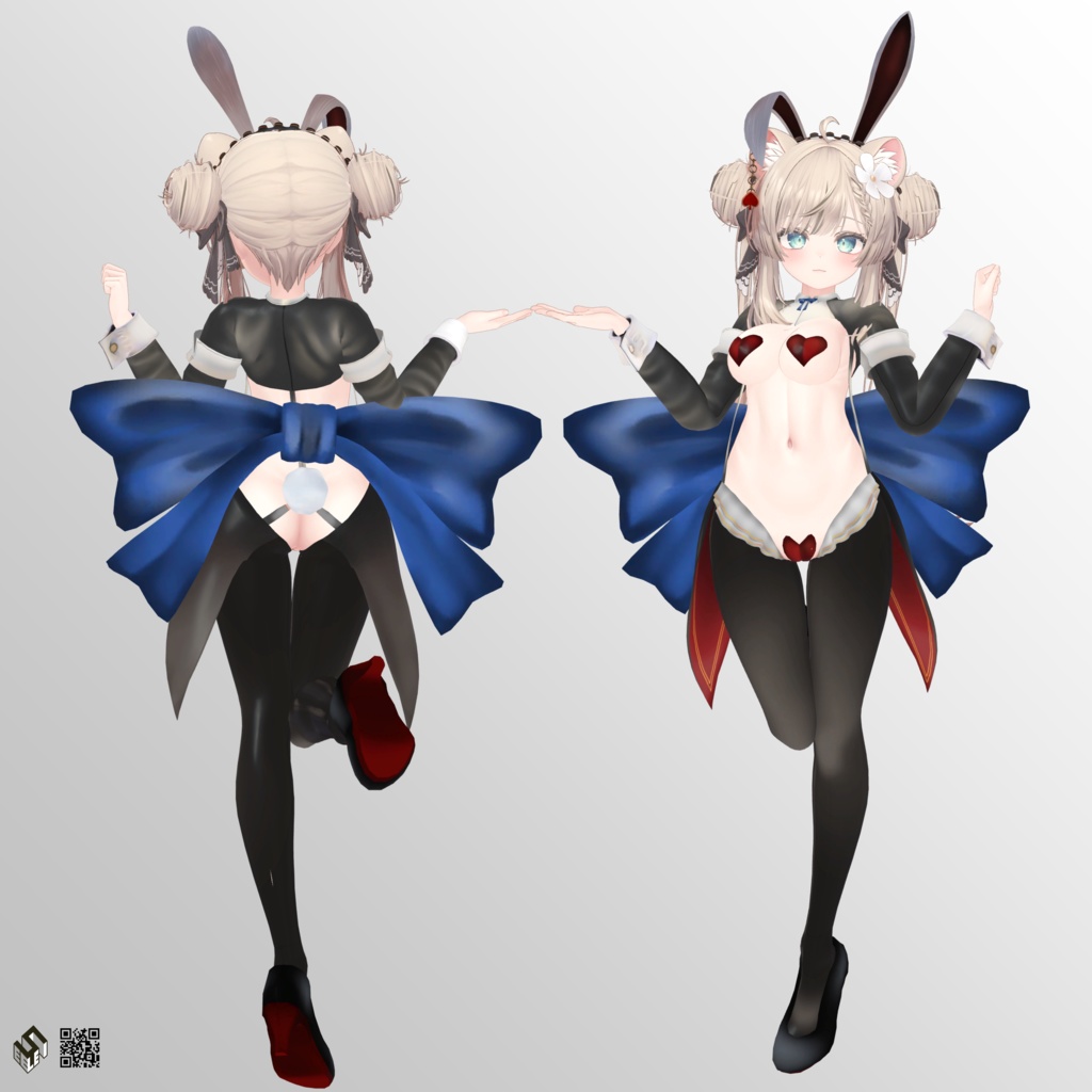 【マヌカ用】逆バニー/ 猫ランジェリー - Reverse Bunny/ Neko Lingerie - For Manuka