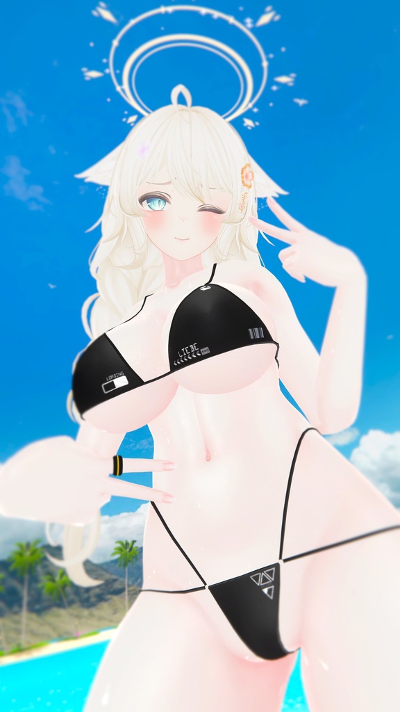 【セレスティア用】シンプルビキニ - Simple Bikini - For Selestia