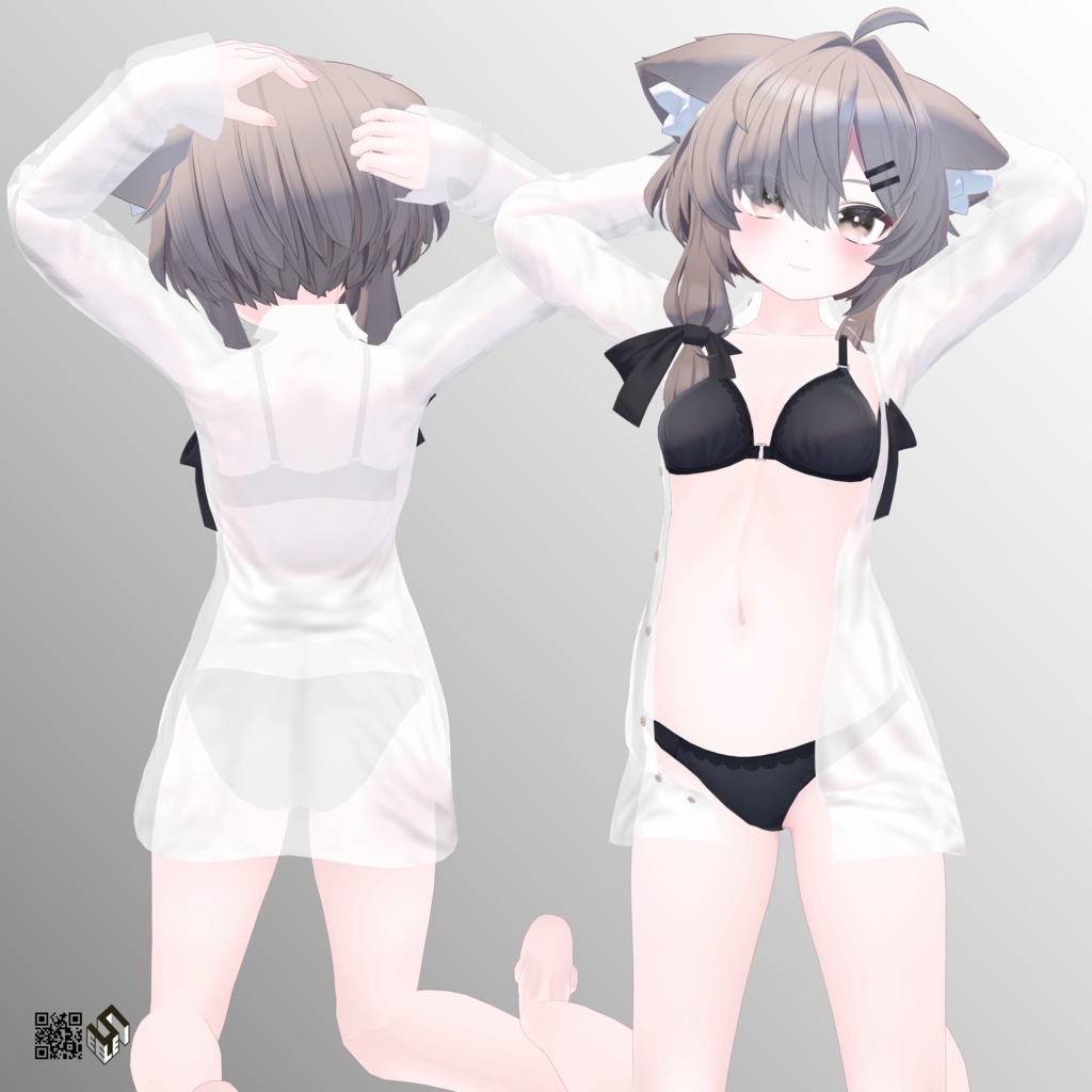 【真冬用】 開き彼シャツ - Open Dress Shirt - for Mafuyu