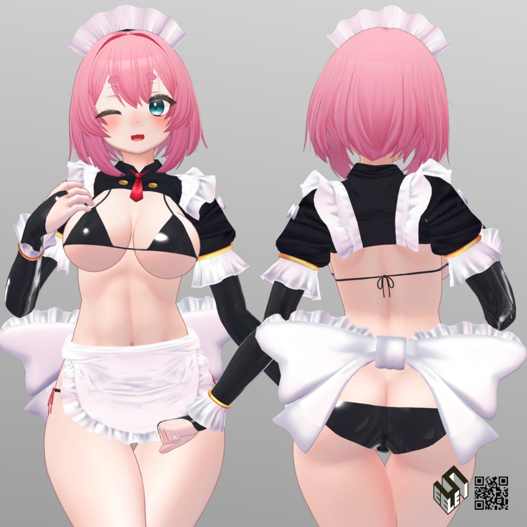 【Apollo用】Maid Bikini/ School Uniform - メイドビキニ/ 制服 - for Apollo