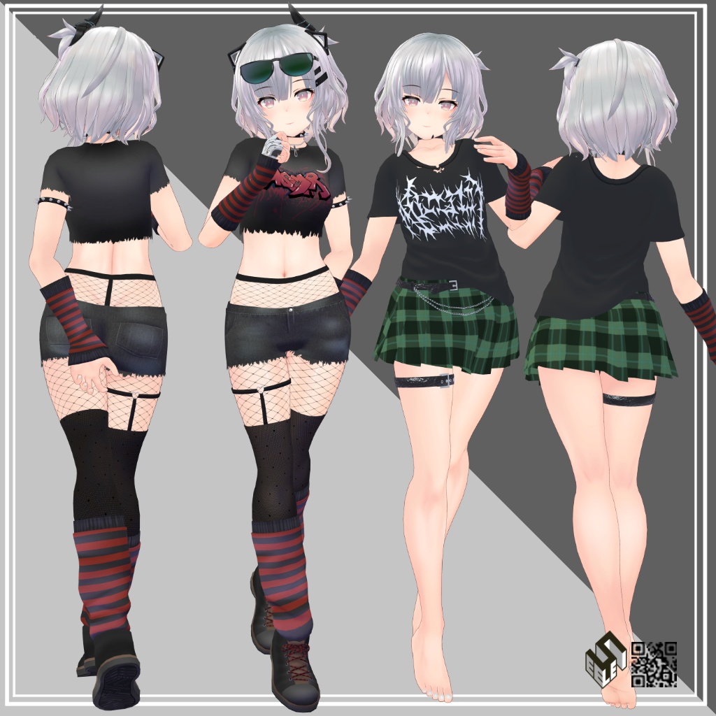 【リーメ&リーバ&レイズ用】パンク NEET/ パンク Frei/ ボディーハーネス/ ボディーハーネス『ゲファー』 - Body Harness『Gefahr』/ Body Harness/ Punk Frei/ Punk NEET - for Leeme&Reeva&Reiz