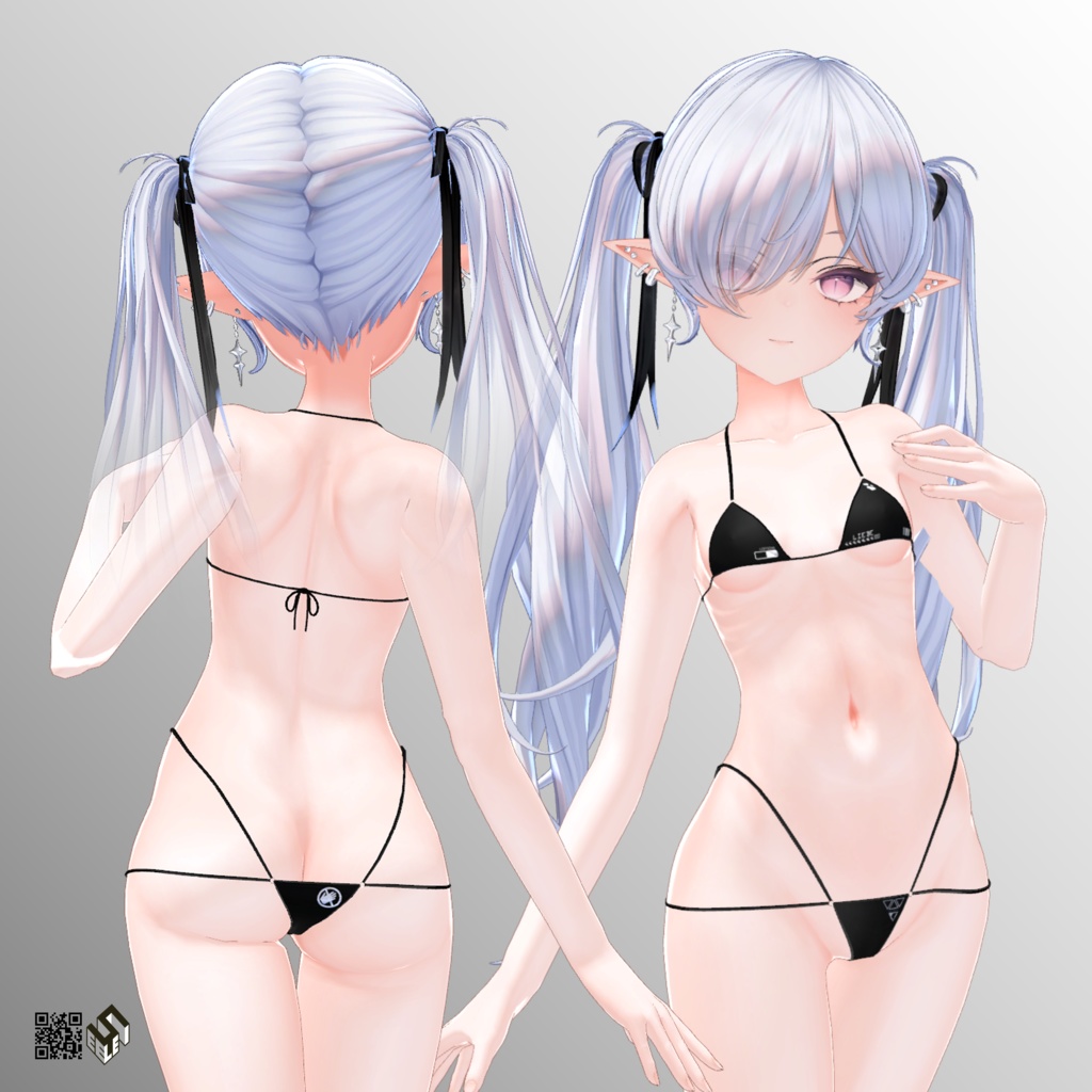 【イリス用】シンプルビキニ - Simple Bikini - For Iris