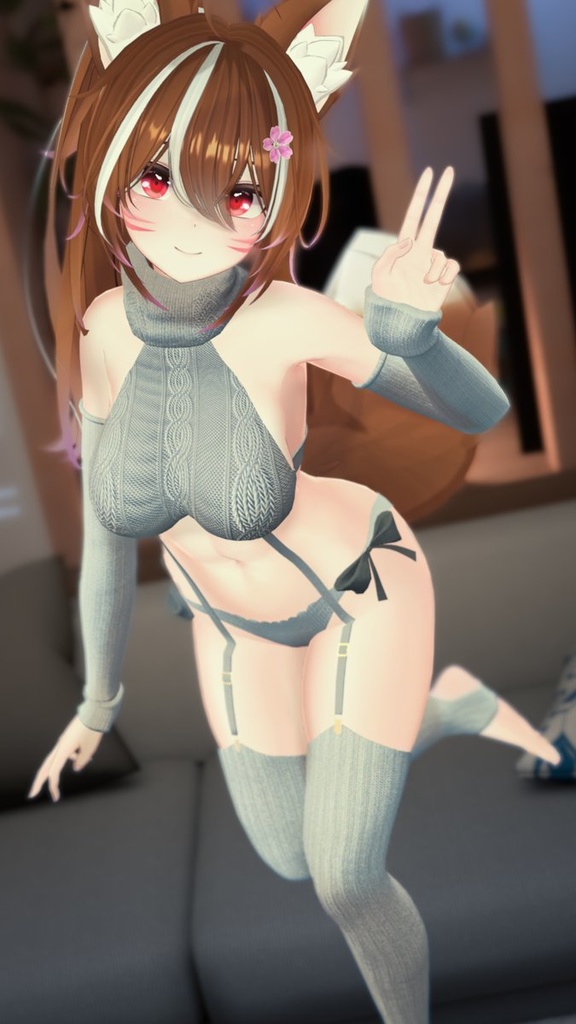 【萌用】例のセーターD型 - Virgin Destroyer Sweater - Moe