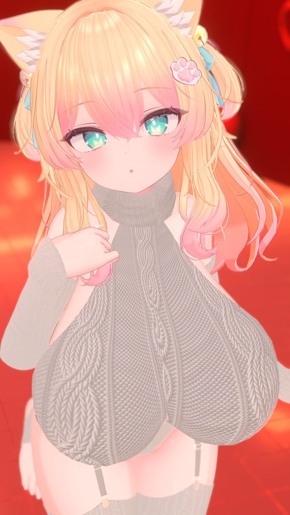 【セレスティア用】例のセーターD型 - Virgin Destroyer Sweater - Selestia