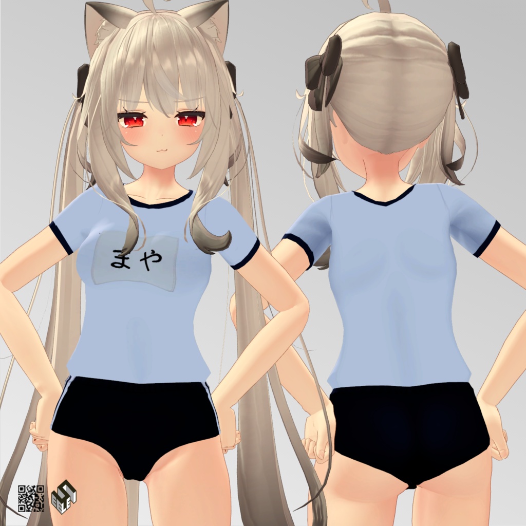 【舞夜用】パンク NEET/ すやシャツ/体操着 /開き彼シャツ - Punk NEET/ Sleep Shirt/ Open Dress Shirt/ Gym Uniform - For Maya