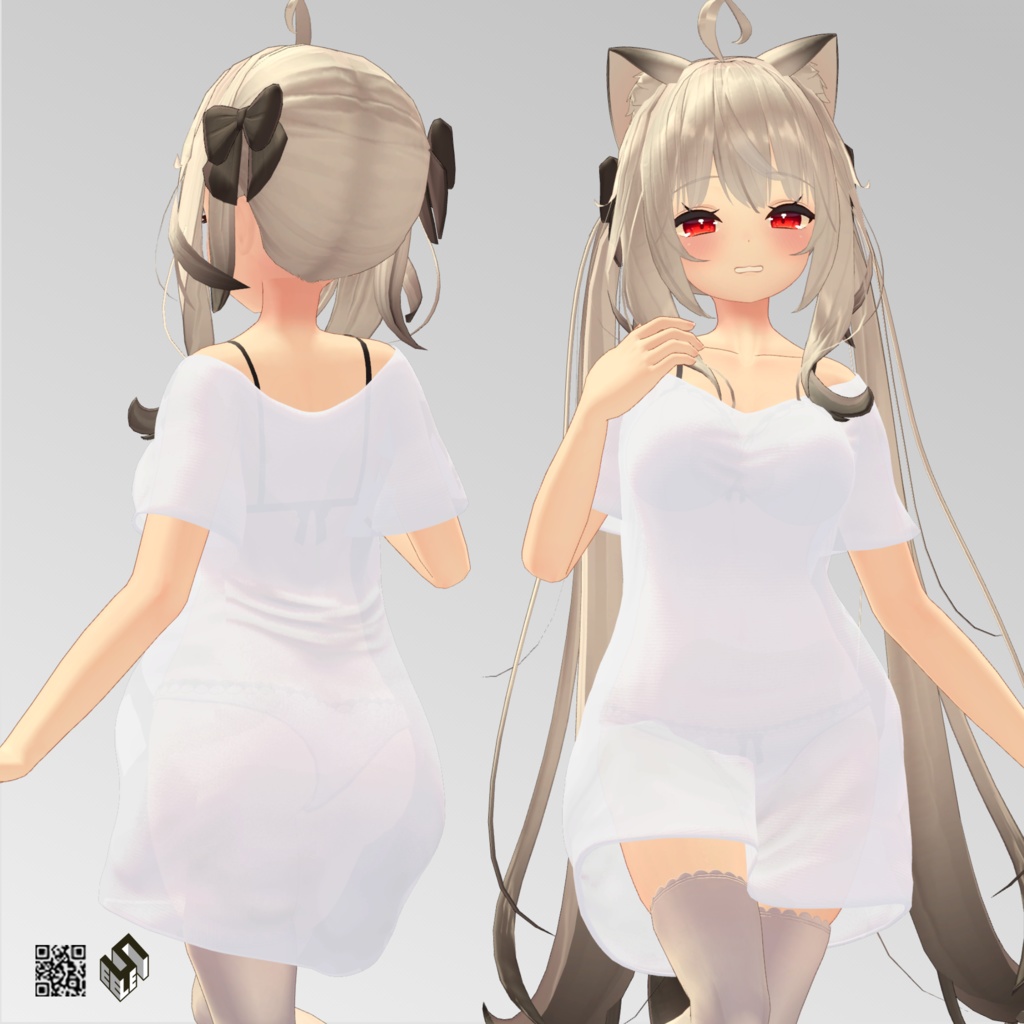 【舞夜用】パンク NEET/ すやシャツ/体操着 /開き彼シャツ - Punk NEET/ Sleep Shirt/ Open Dress Shirt/ Gym Uniform - For Maya