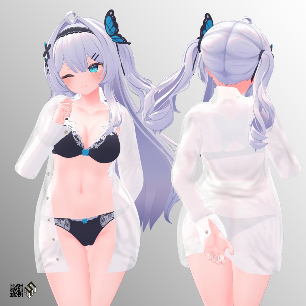 【モルフォ用】開き彼シャツ/ シンプルビキニ/ 例のセーターD型 - Virgin Destroyer Sweater/ Open Dress Shirt/ Simple Bikini - for Morpho