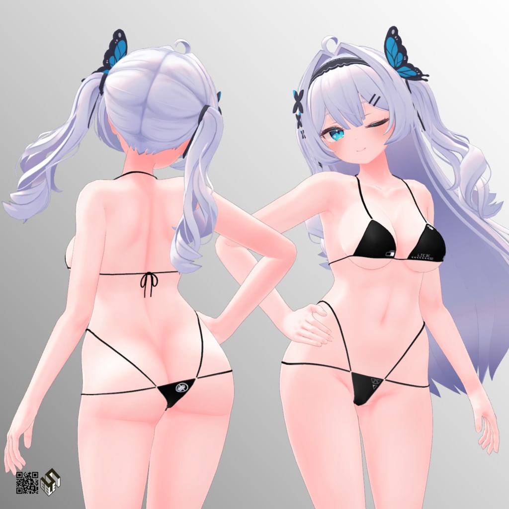 【モルフォ用】開き彼シャツ/ シンプルビキニ/ 例のセーターD型 - Virgin Destroyer Sweater/ Open Dress Shirt/ Simple Bikini - for Morpho