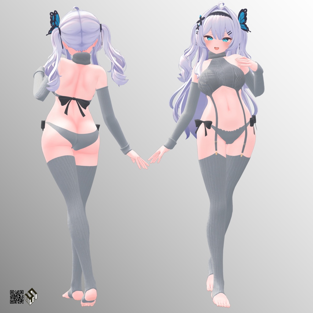 【モルフォ用】開き彼シャツ/ シンプルビキニ/ 例のセーターD型 - Virgin Destroyer Sweater/ Open Dress Shirt/ Simple Bikini - for Morpho