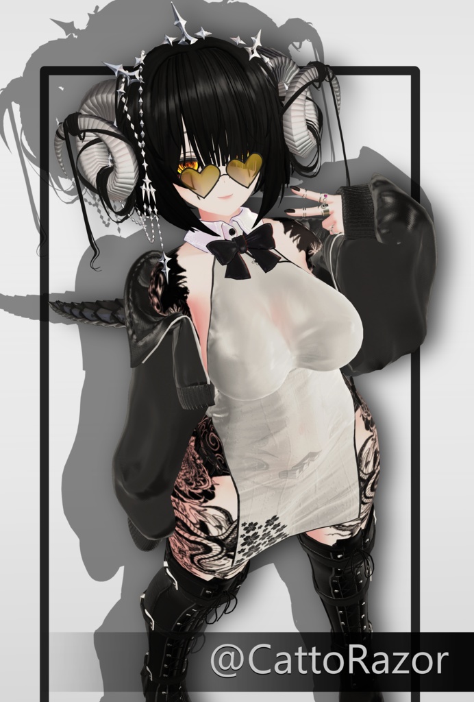 【10モデル対応】シンプルなチャイナドレス - Simple China Dress - for 10 Models