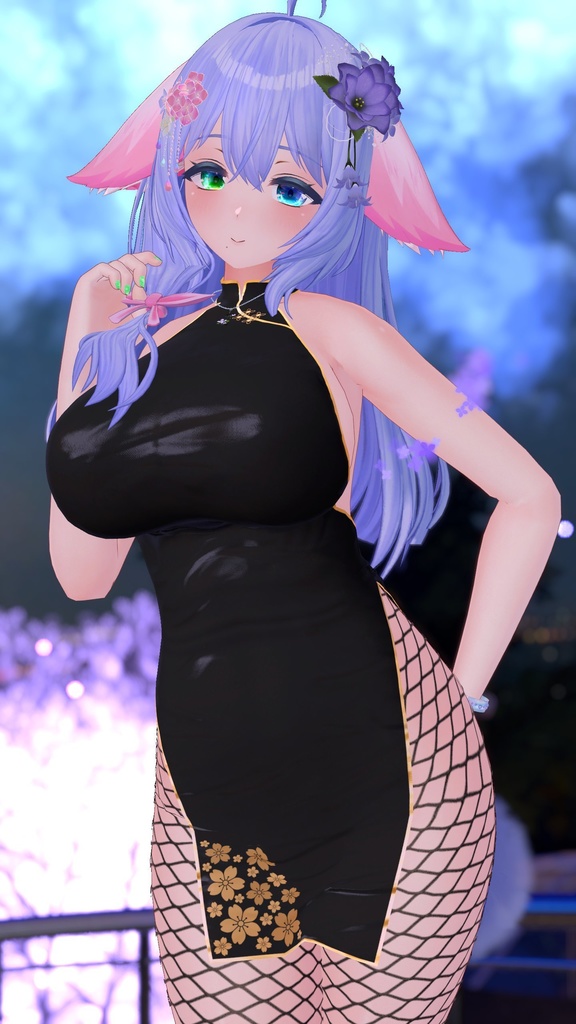 【10モデル対応】シンプルなチャイナドレス - Simple China Dress - for 10 Models