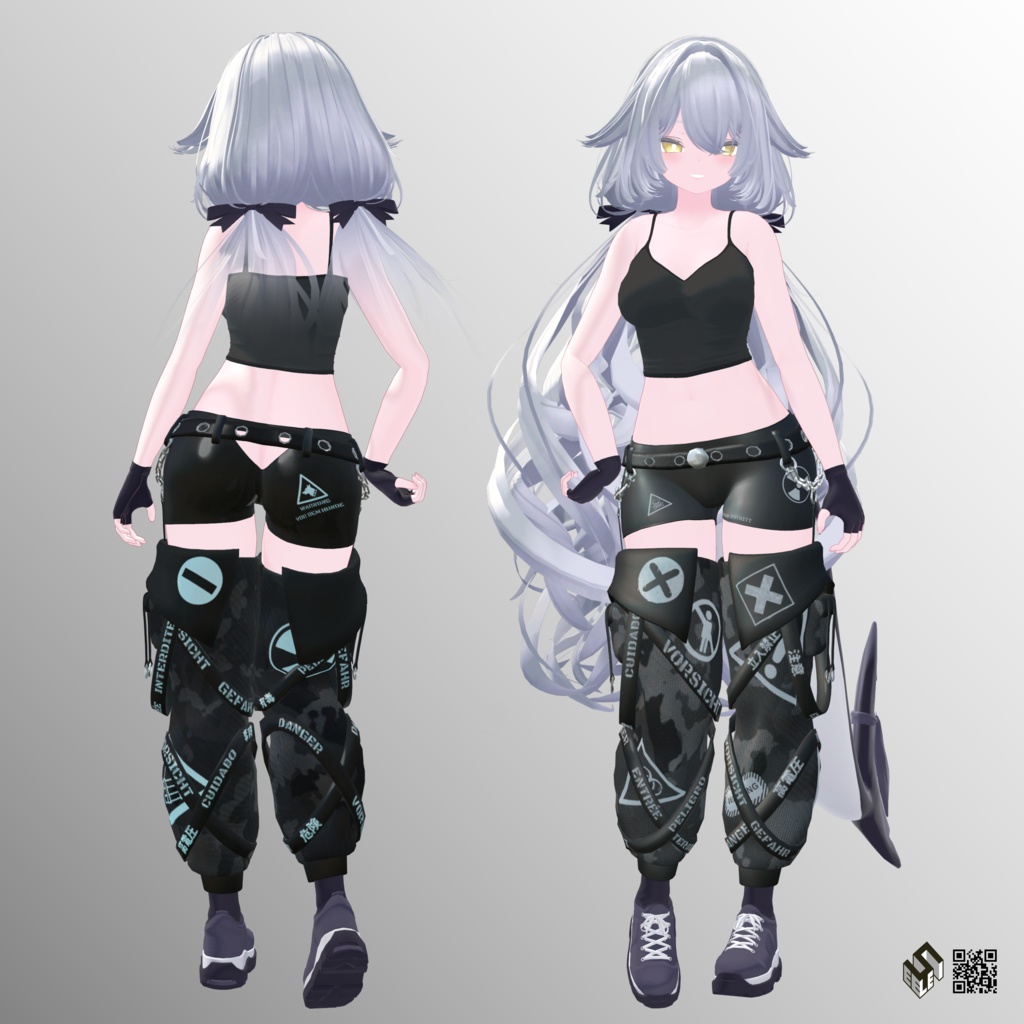 【ルルネ用】キャミトップ & ズボン・バウ - Cami Top & Pants -Bau- - For Rurune