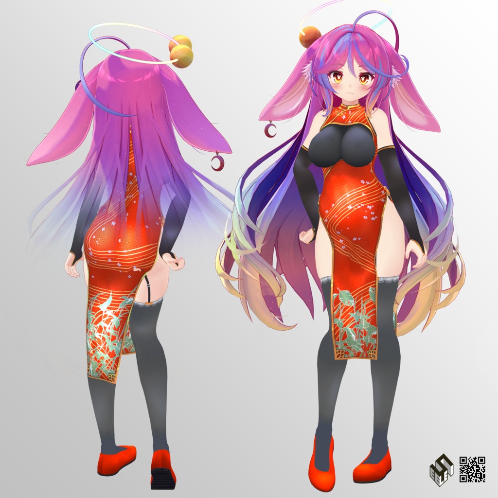 【伊奈波かや用】 チャイナドレス - China Dress - for Inaba Kaya