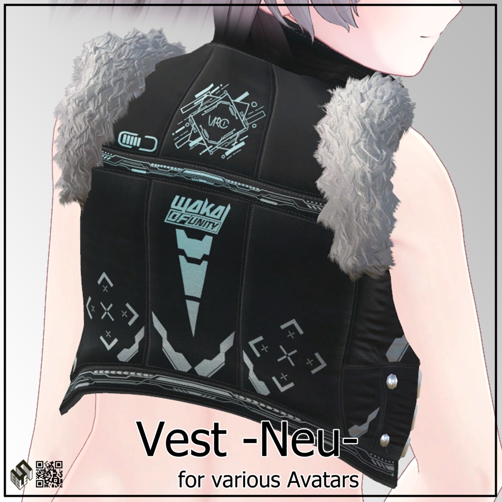 【12モデル対応】ベスト・ノイ - Vest -Neu- For 12 Avatars