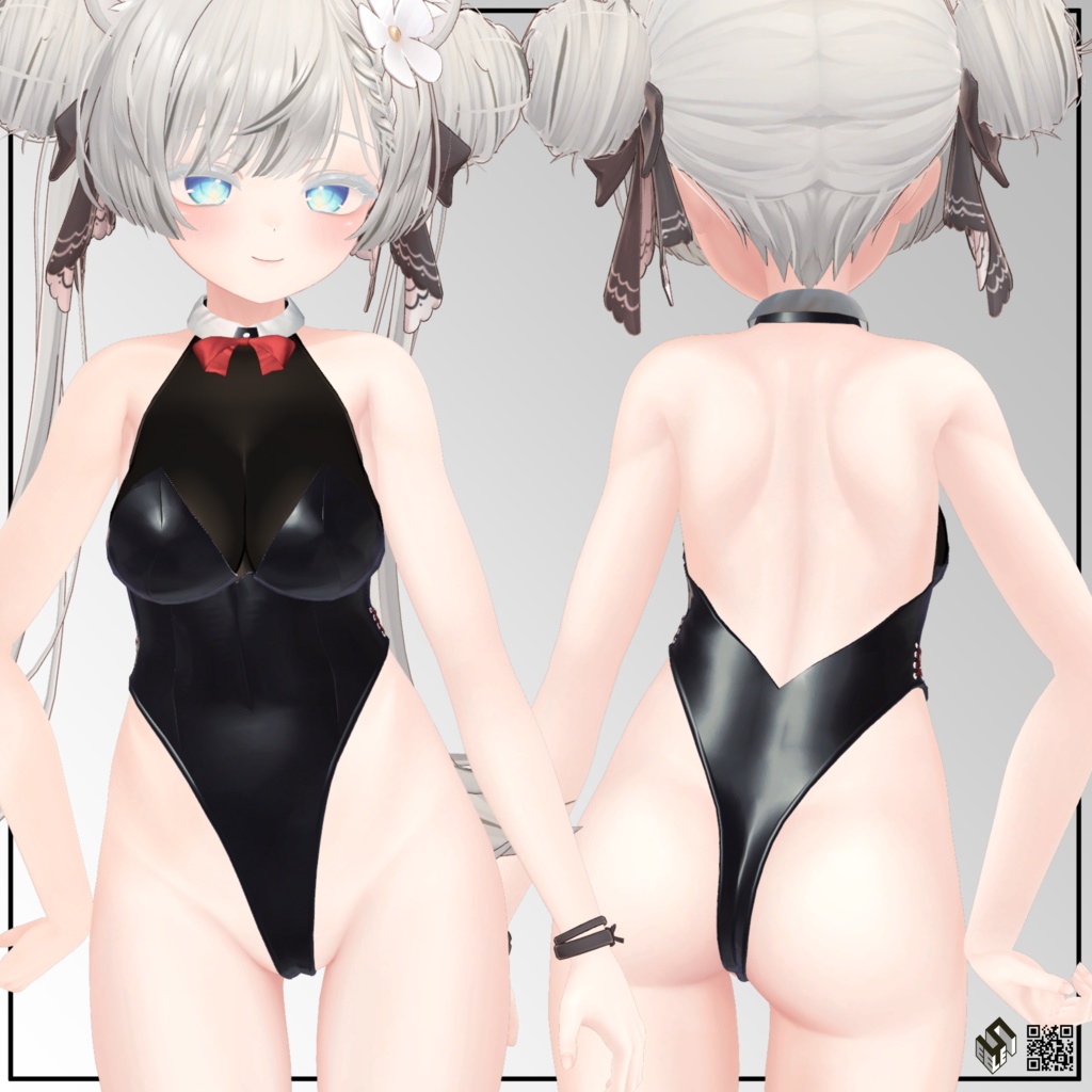 【9モデル対応】シンプルバニースーツ - Simple Bunny Suit For 9 Avatars