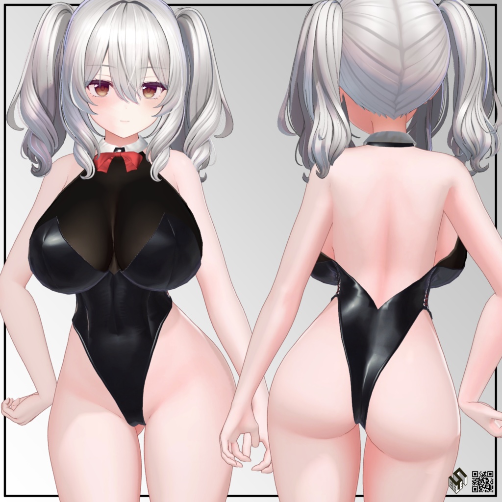 【9モデル対応】シンプルバニースーツ - Simple Bunny Suit For 9 Avatars