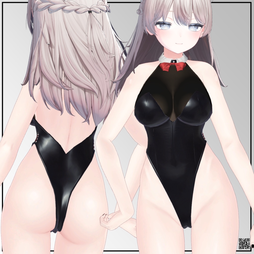 【9モデル対応】シンプルバニースーツ - Simple Bunny Suit For 9 Avatars