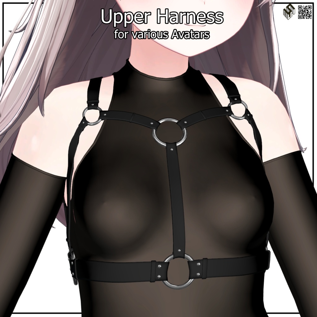 【9モデル対応】ハーネス - Upper Harness For 9 Avatars