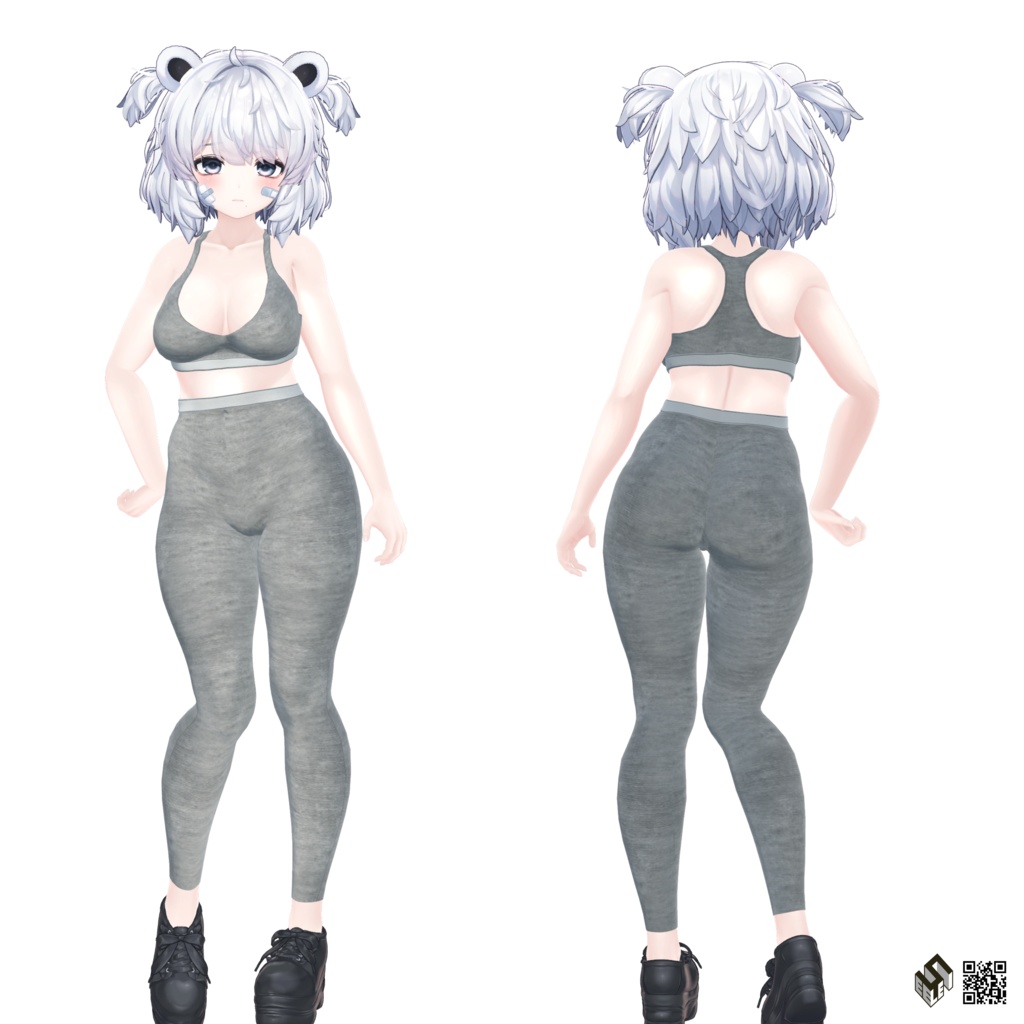 Simple Sports Bra & Simple High Waist Leggings - Additional Material