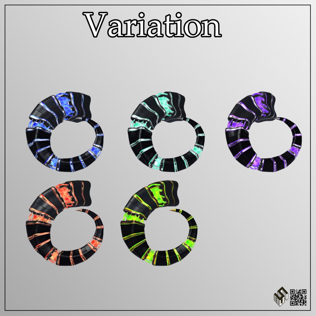 『ペイシェント01』角 & 尻尾 - Horns & Tail 『Patient 01』