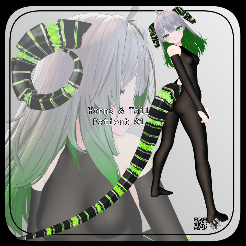『ペイシェント01』角 & 尻尾 - Horns & Tail 『Patient 01』