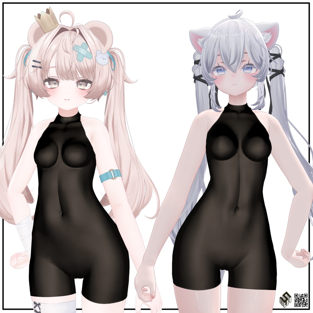 Sale【10モデル対応】シンプルボディスーツ - Simple Body Suit for 10 Avatars