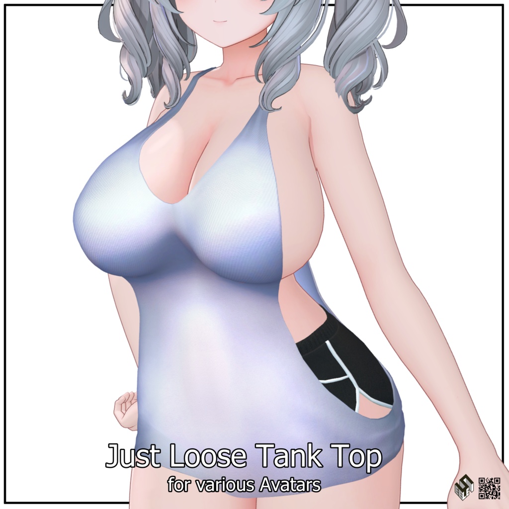 (Sale)【9モデル対応】 ジャストぶかぶかタンクトップ - Just Loose Tank Top For 9 Avatars