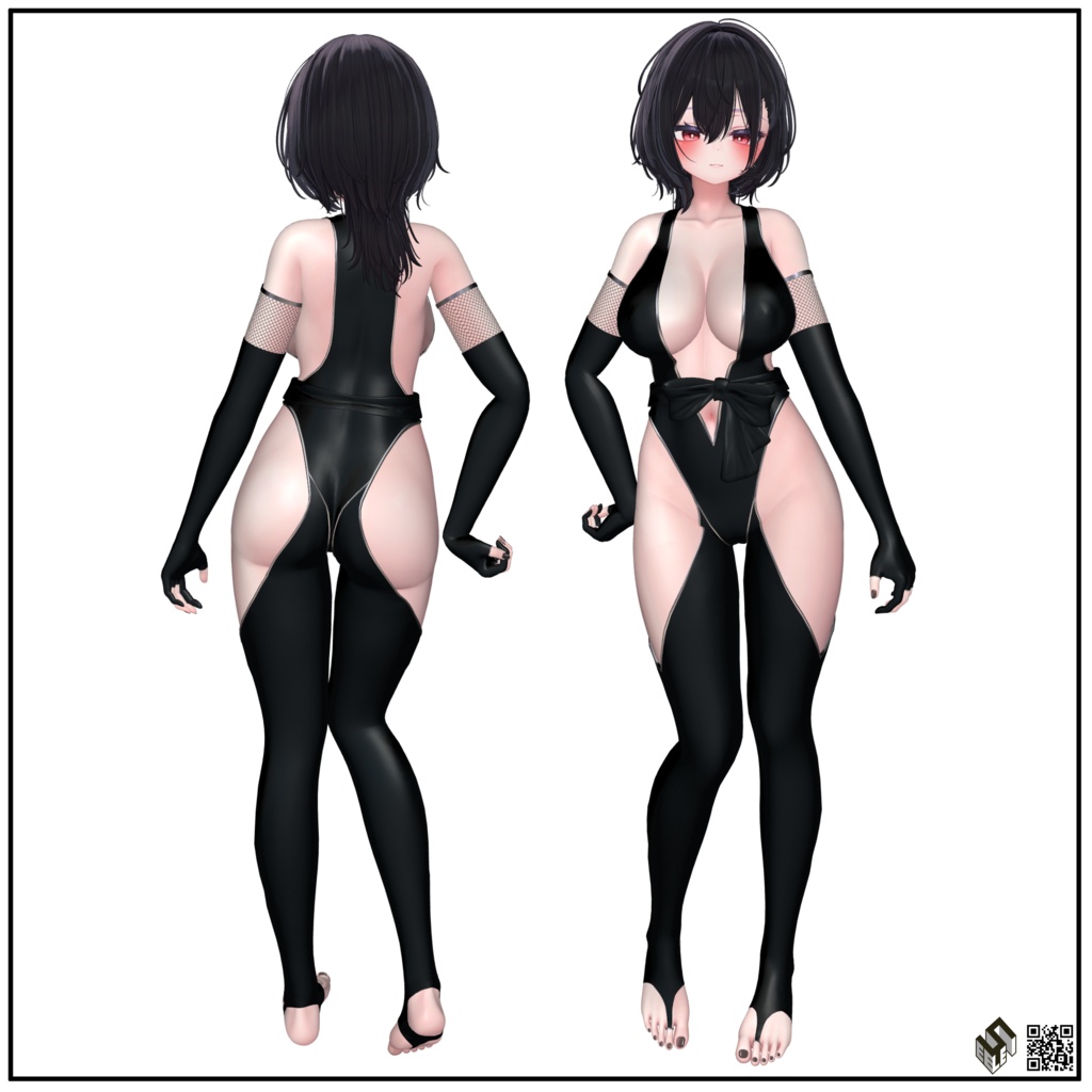 (Sale)【7モデル対応】Just Kunoichi For 7 Avatars
