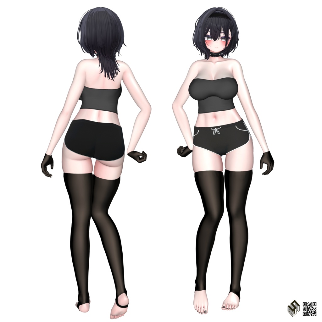 【15モデル対応】ベアトップ - BandeauTop for 15 Avatars