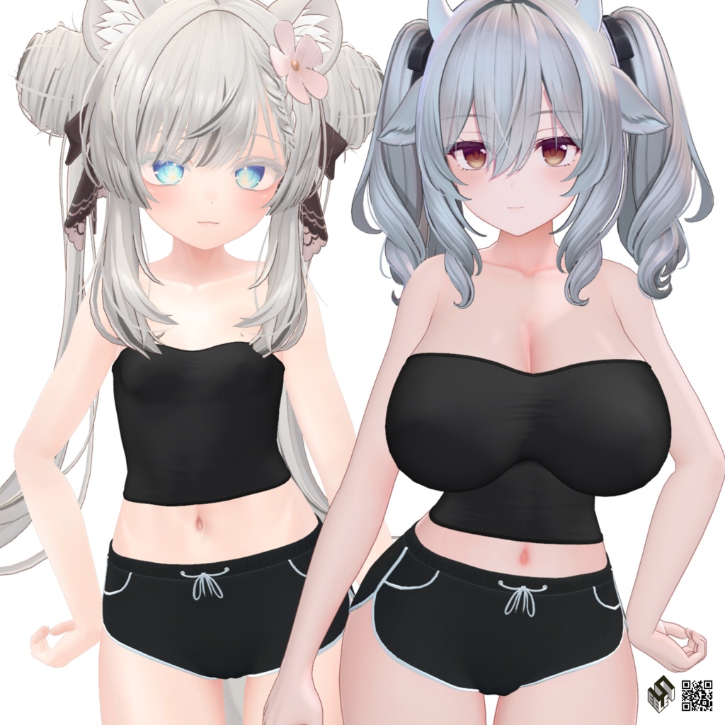 【15モデル対応】ベアトップ - BandeauTop for 15 Avatars