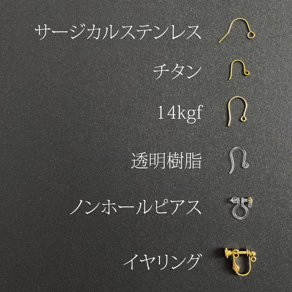 FGO バーゲスト イメージピアス/イヤリング