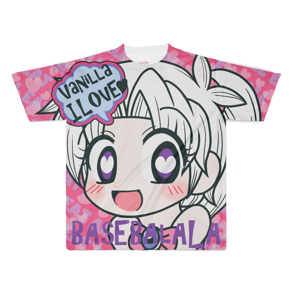 りんちゃんバニラ大好物❤T-シャツ