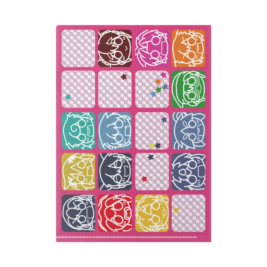 ばせばららクリアファイル