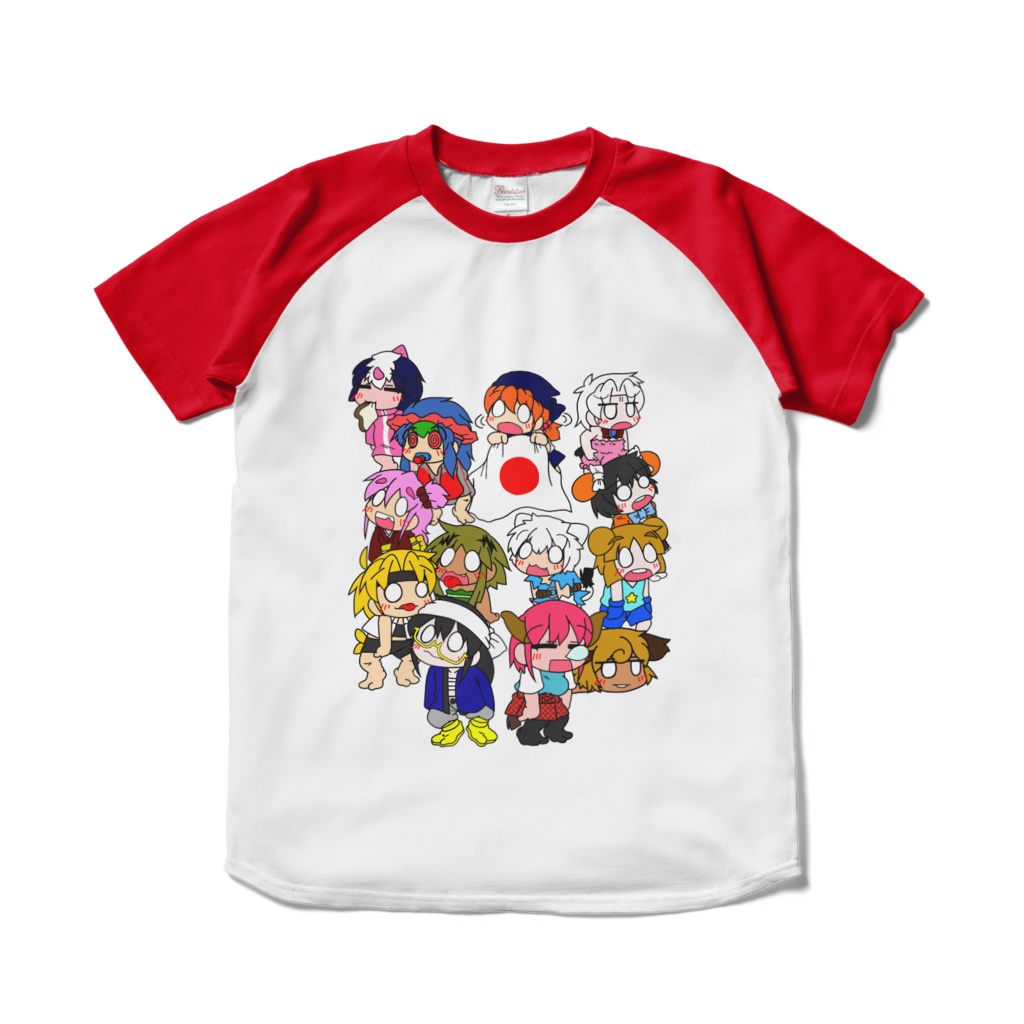 ばせばらら 日の丸集合Tシャツ