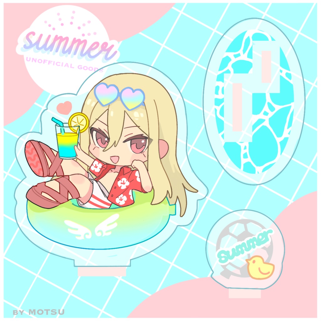 アクリルスタンドプレート(SUMMER)